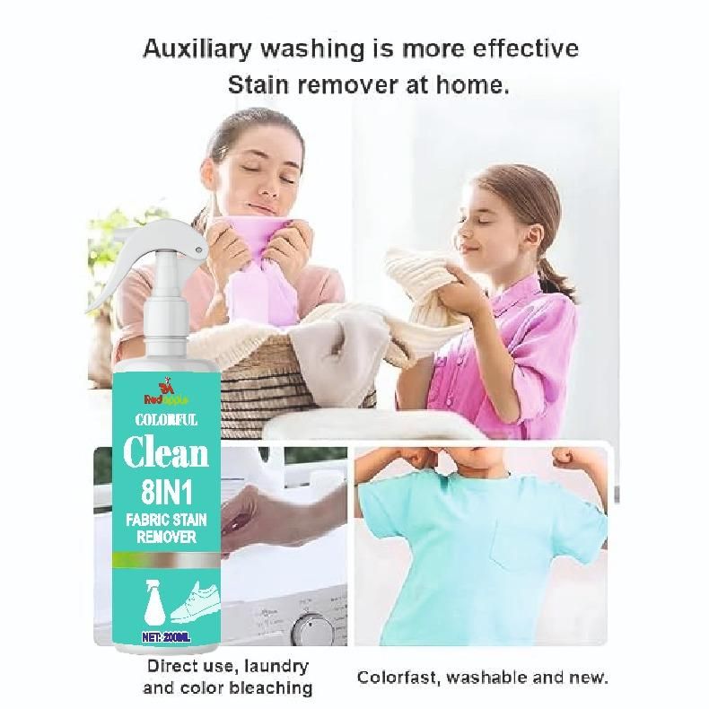 Fabric Stain Remover โ Plant-Based Laundry Liquid (400ml Each, Pack of 2)