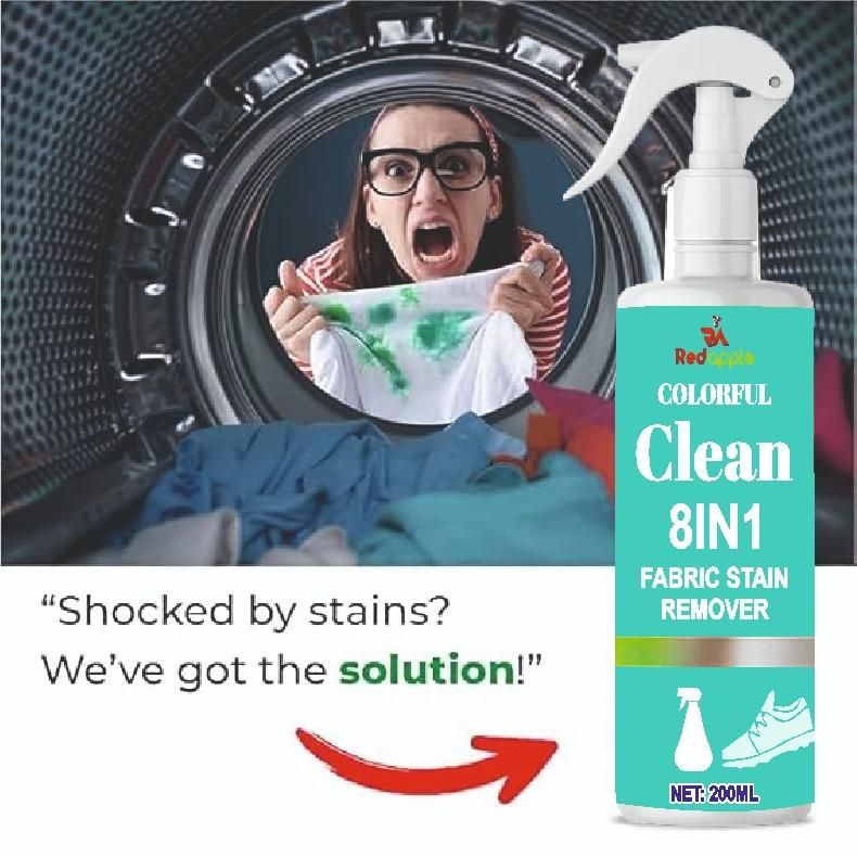 Fabric Stain Remover โ Plant-Based Laundry Liquid (400ml Each, Pack of 2)