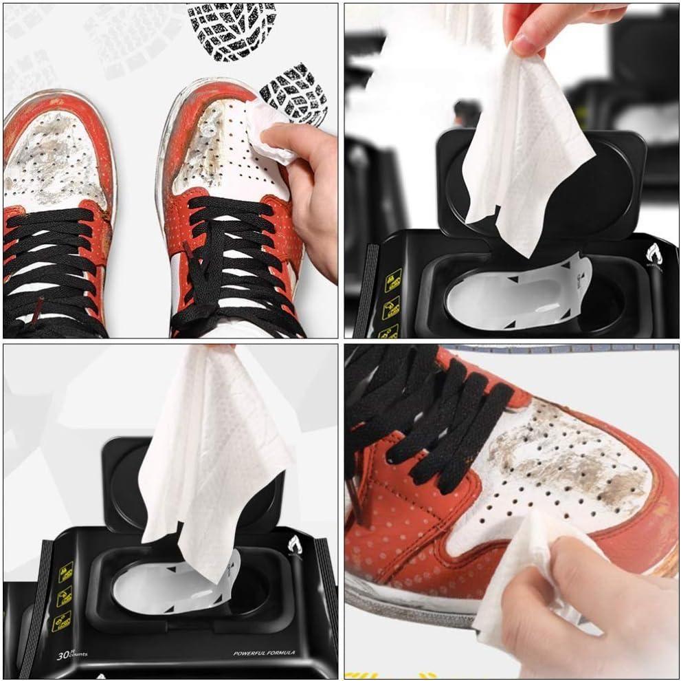 Natural Sneaker & Shoe Cleaner Wipes – 1 Pack (80 Wipes)