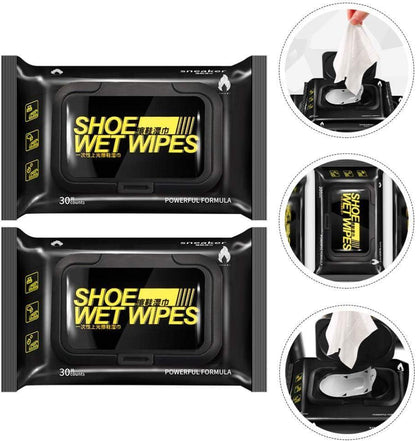 Natural Sneaker & Shoe Cleaner Wipes – 1 Pack (80 Wipes)